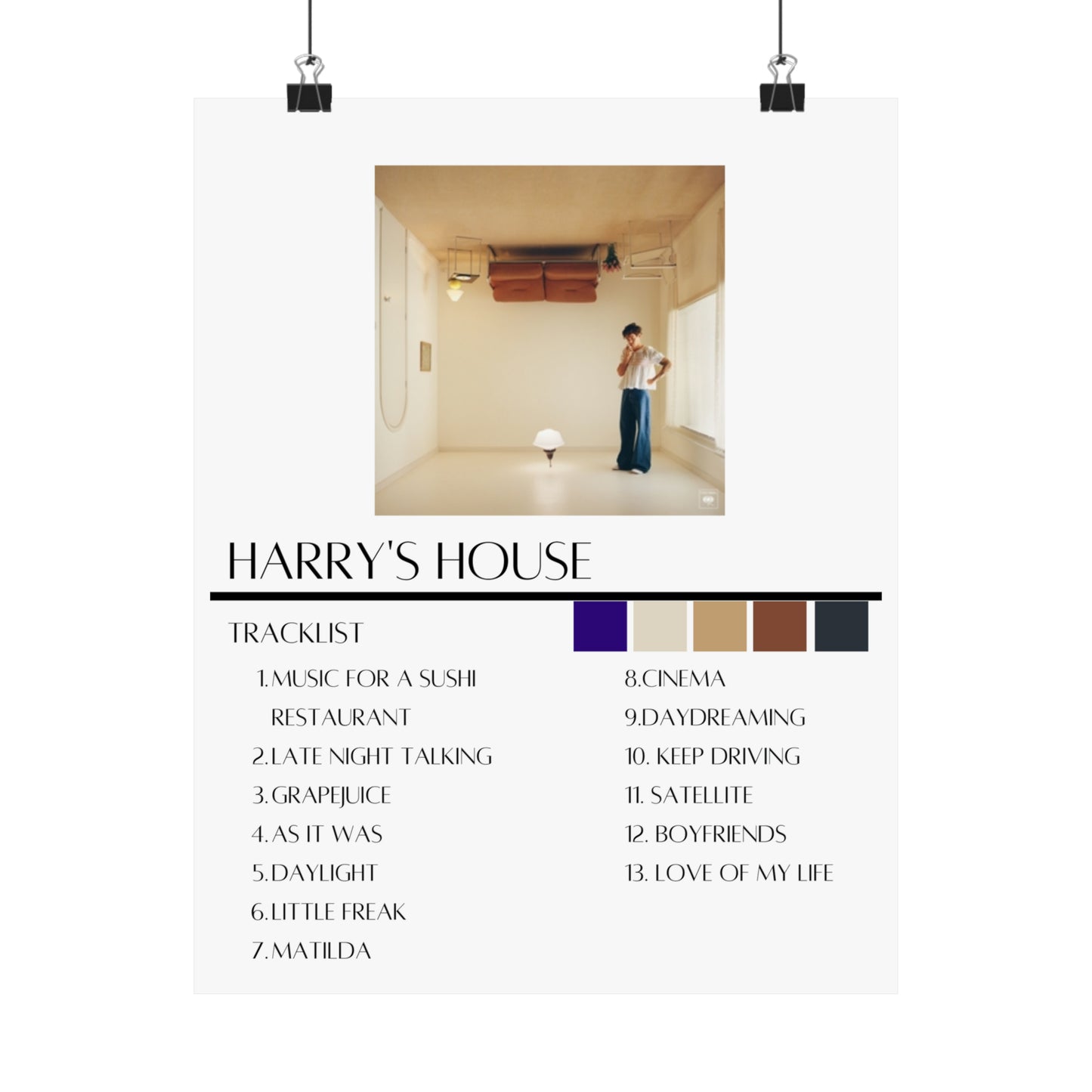 Harry Styles: Harry's House (Matte Poster)