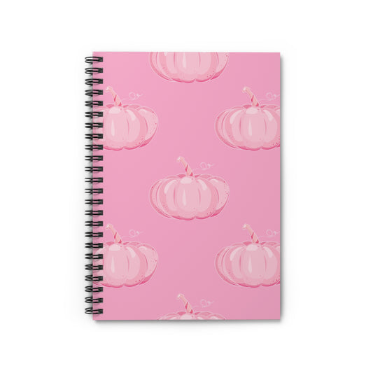 Pretty & Pink Pumpkin Notebook