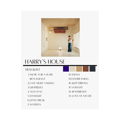 Harry Styles: Harry's House (Matte Poster)