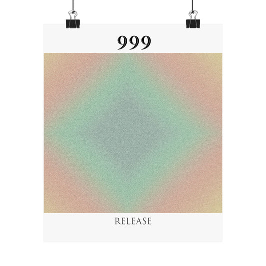 999- Angel Number Poster Print