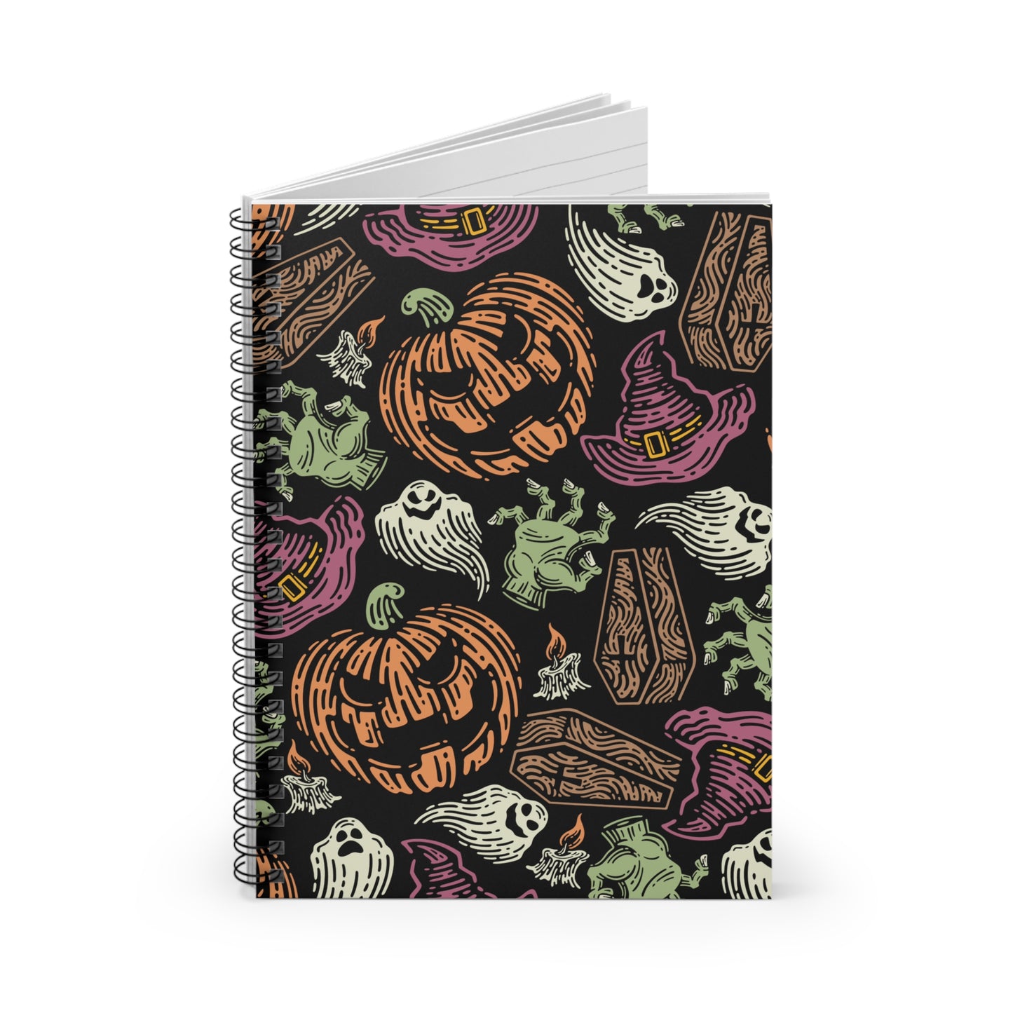 Witchy Notes & Ghostly Thoughts Notebook