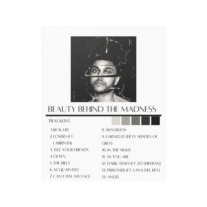 The Weeknd: Beauty Behind the Madness (Satin Poster)