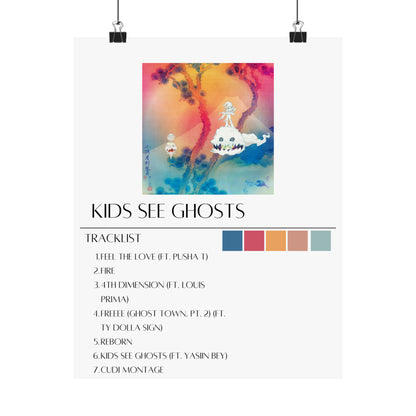 Kid Cudi: Kids See Ghosts (Matte Poster)