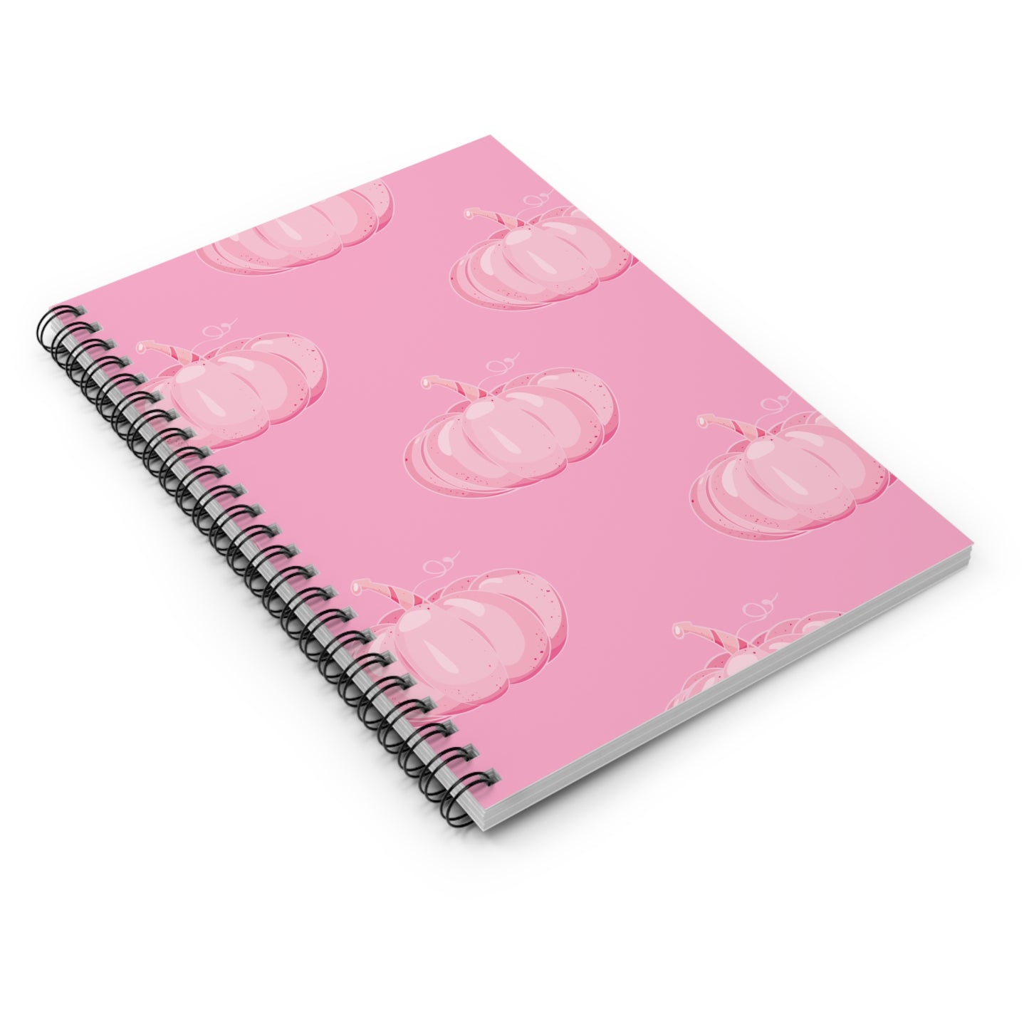 Pretty & Pink Pumpkin Notebook