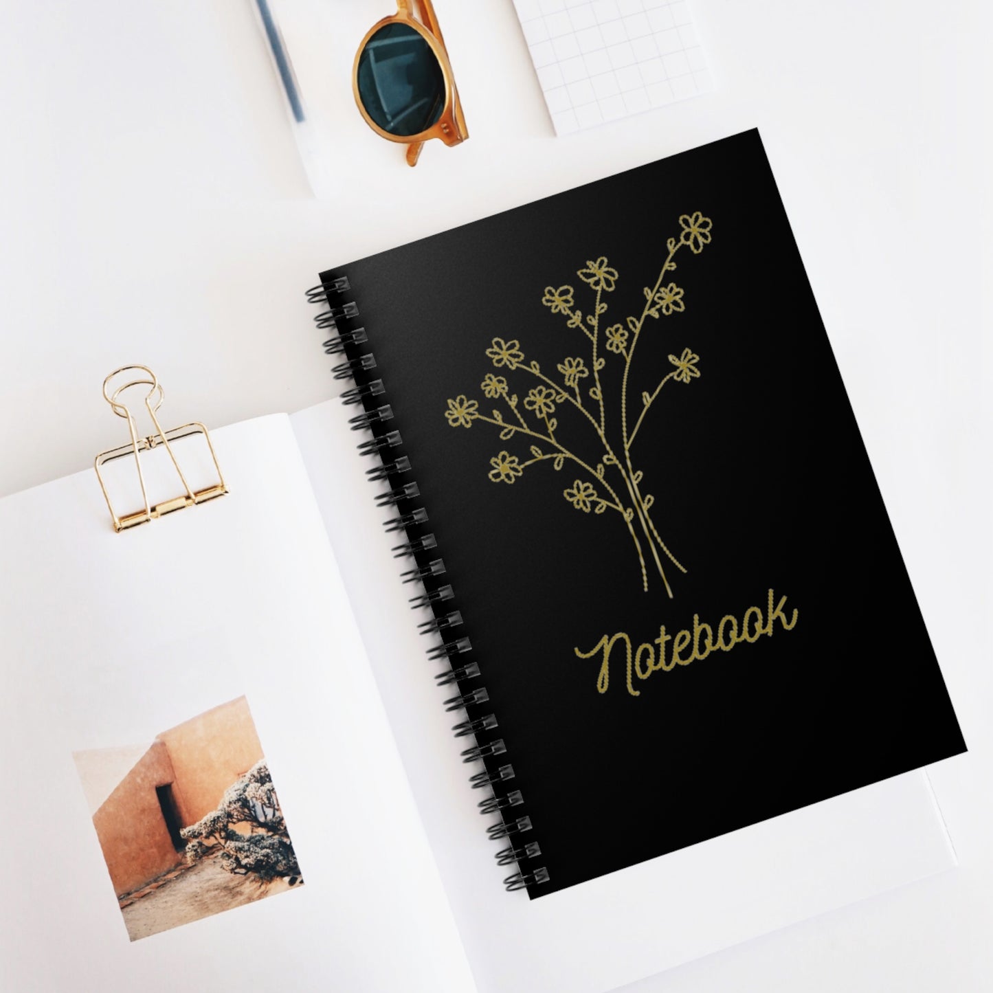 Line Bouquet Notebook