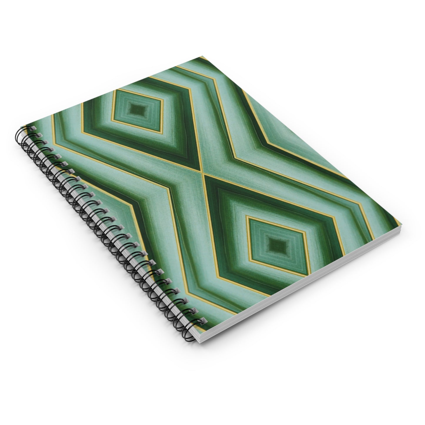 Abstract Greenery- Notebook