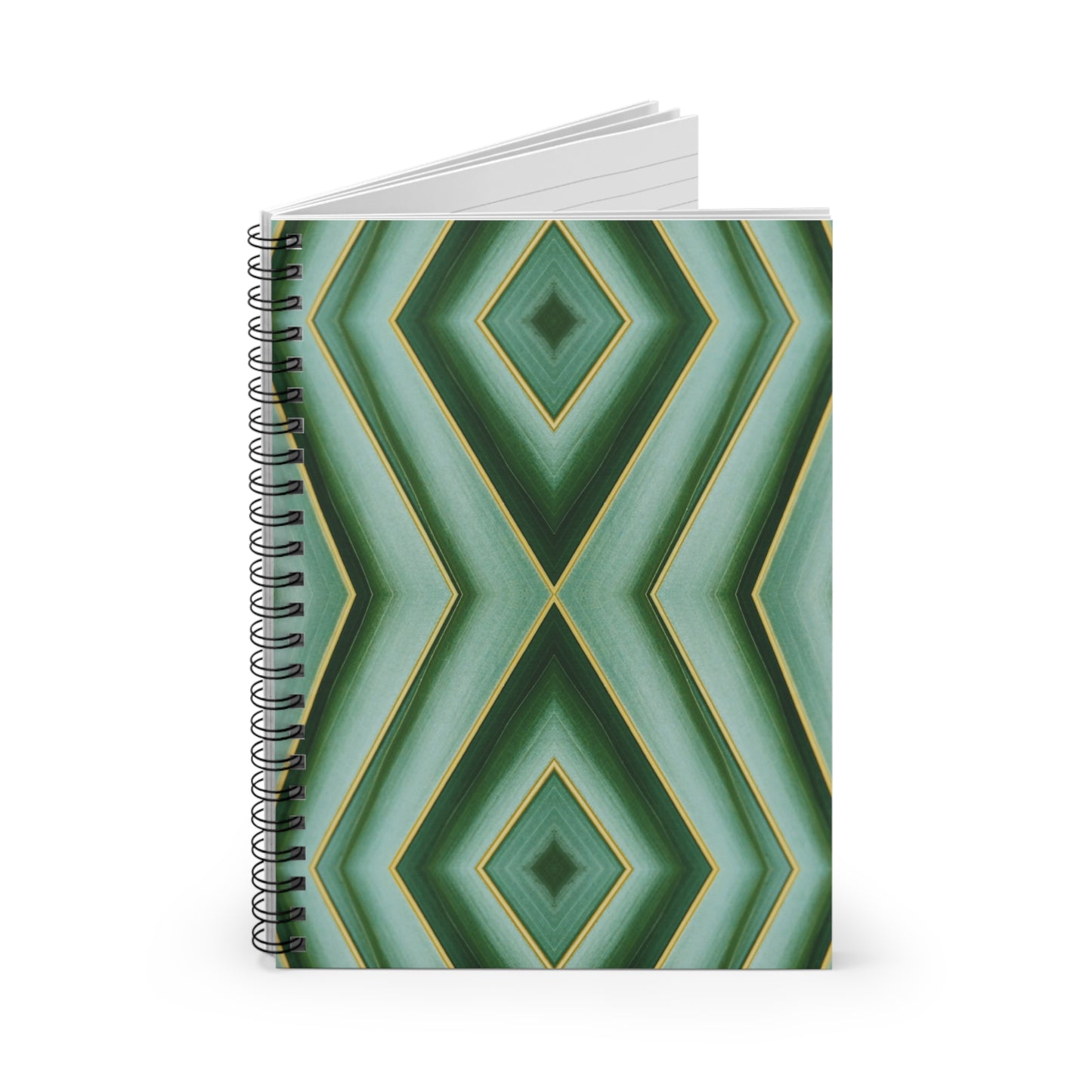 Abstract Greenery- Notebook