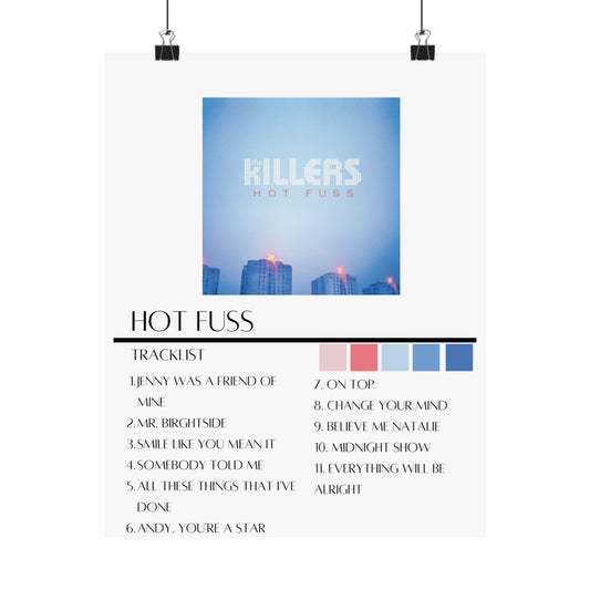 The Killers: Hot Fuss (Matte Poster)