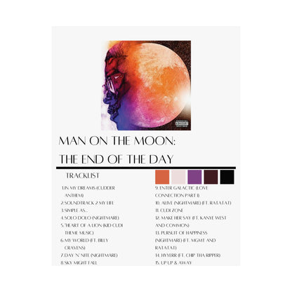 Kid Cudi: Man on the Moon (Matte Poster)