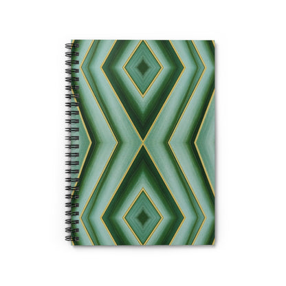 Abstract Greenery- Notebook