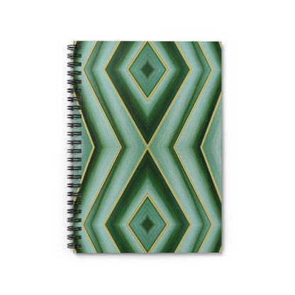 Abstract Greenery- Notebook