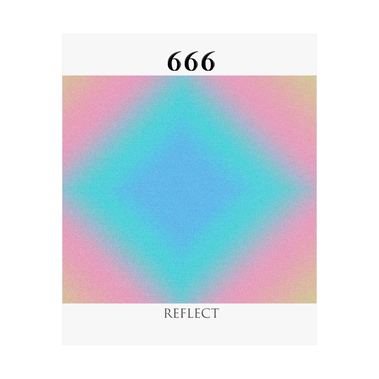 666- Angel Number Poster Print