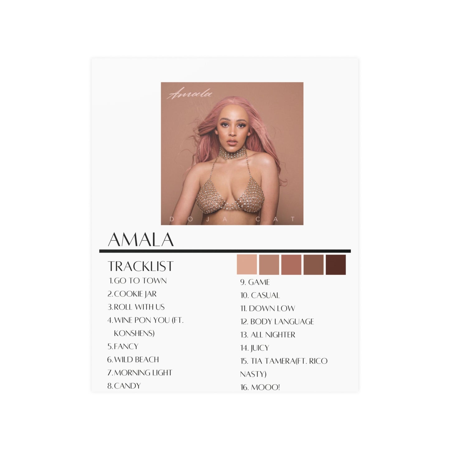 Doja Cat: Amala (Satin Poster)