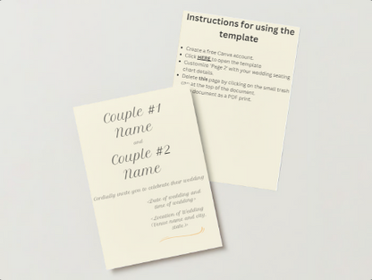 Simple Save the Date- Template